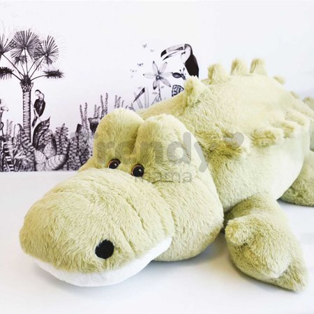 Plyšový krokodíl Croco Histoire d’ Ours zelený 80 cm od 0 mes