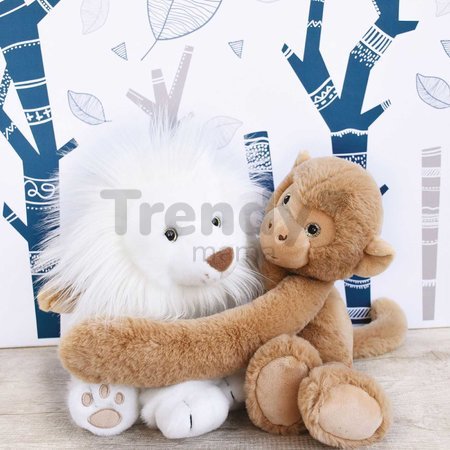 Plyšová opička Monkey Histoire d’ Ours hnedá 35 cm od 0 mes