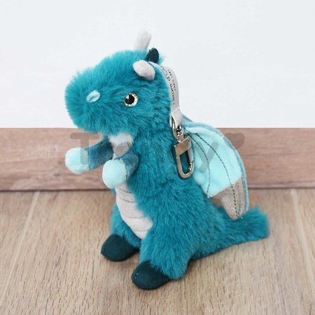 Plyšový dráčik kľúčenka Grégoire Dragon Histoire d’ Ours modrý 15 cm od 0 mes