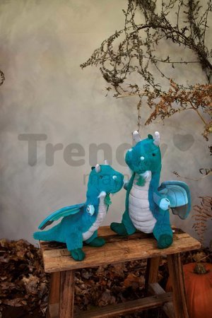 Plyšový dráčik Grégoire Dragon Histoire d’ Ours modrý 30 cm od 0 mes