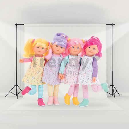 Bábika Praline Rainbow Dolls Corolle s hodvábnymi vlasmi a vanilkou ružová 38 cm od 3 rokov