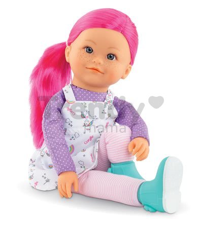 Bábika Nephelie Rainbow Dolls Corolle s hodvábnymi vlasmi a vanilkou ružová 38 cm