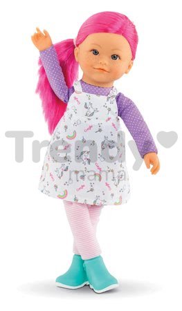 Bábika Nephelie Rainbow Dolls Corolle s hodvábnymi vlasmi a vanilkou ružová 38 cm