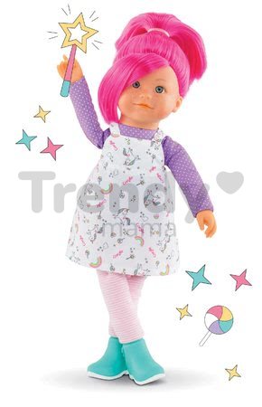 Bábika Nephelie Rainbow Dolls Corolle s hodvábnymi vlasmi a vanilkou ružová 38 cm