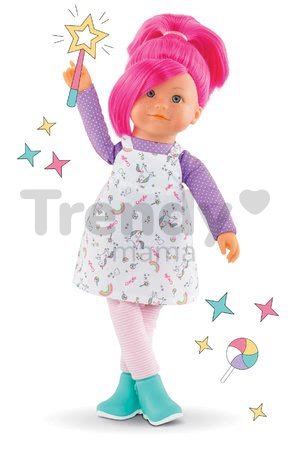 Bábika Nephelie Rainbow Dolls Corolle s hodvábnymi vlasmi a vanilkou ružová 38 cm od 3 rokov