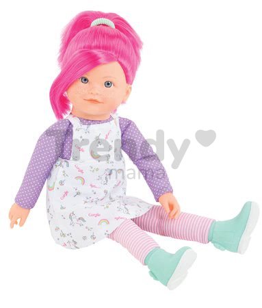 Bábika Nephelie Rainbow Dolls Corolle s hodvábnymi vlasmi a vanilkou ružová 38 cm
