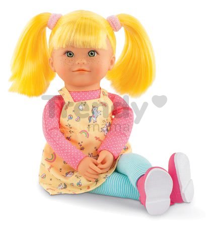 Bábika Celeste Rainbow Dolls Corolle s hodvábnymi vlasmi a vanilkou žltá 38 cm od 3 rokov