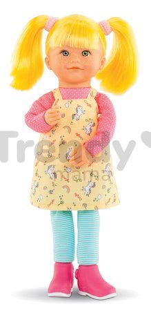 Bábika Celeste Rainbow Dolls Corolle s hodvábnymi vlasmi a vanilkou žltá 38 cm od 3 rokov