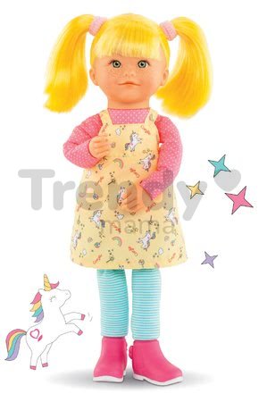 Bábika Celeste Rainbow Dolls Corolle s hodvábnymi vlasmi a vanilkou žltá 38 cm od 3 rokov