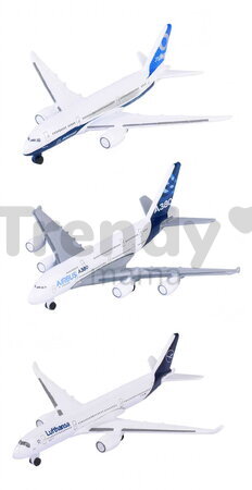 Lietadlo Airplanes Majorette 13 cm dĺžka rôzne druhy