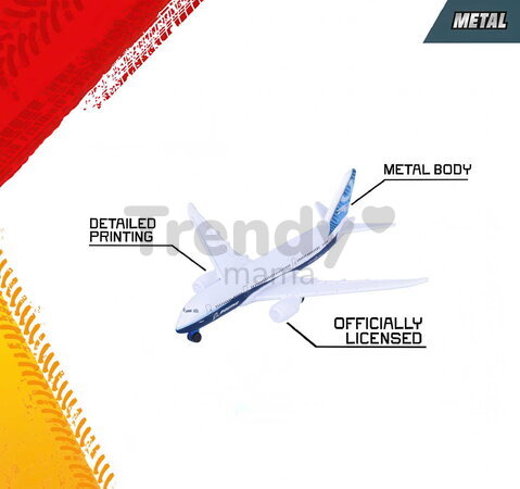 Lietadlo Airplanes Majorette 13 cm dĺžka rôzne druhy