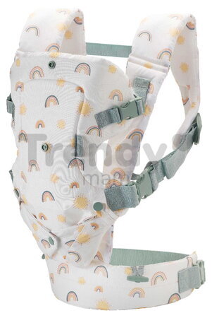 Nosič pre dieťa Flip 4v1 Convertible Carrier Rainbow Infantino 4 spôsoby nosenia so vzorom dúhy od 3,6-14,5 kg od 0 mes