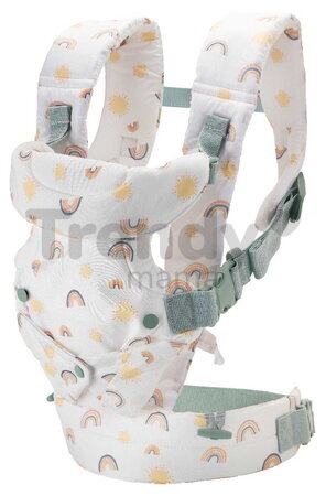 Nosič pre dieťa Flip 4v1 Convertible Carrier Rainbow Infantino 4 spôsoby nosenia so vzorom dúhy od 3,6-14,5 kg od 0 mes
