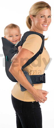 Nosič pre dieťa Flip 4v1 Light & Airy Convertible Carrier Dark Grey Infantino 4 spôsoby nosenia tmavosivý od 3,6-14,5 kg od 0 mes