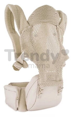 Nosič pre dieťa Hip Rider Airy 5v1 Hip Seat Carrier Infantino 5 spôsobov nosenia béžový od 5,5-20,4 kg od 3 mes