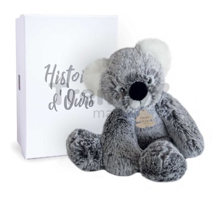Plyšová koala Sweety Mousse Histoire d’ Ours v darčekovom balení sivá 25 cm od 0 mes