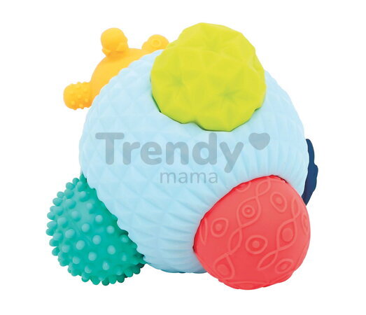 Senzorické puzzle loptičky Multi-ball Puzzle Ludi 6 dielov od 6 mes