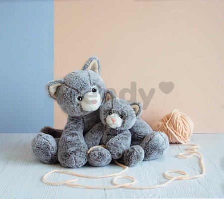 Plyšová mačička Cat Sweety Mousse Histoire d’ Ours v darčekovom balení sivá 25 cm od 0 mes