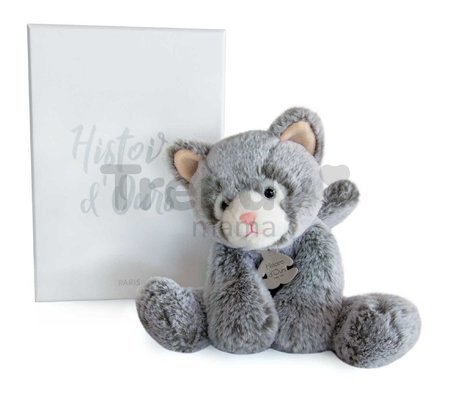 Plyšová mačička Cat Sweety Mousse Histoire d’ Ours v darčekovom balení sivá 25 cm od 0 mes
