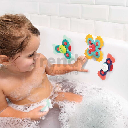 Sada fidget spinnerov pre bábätká Baby Spinners Ludi 3 kusy od 10 mes