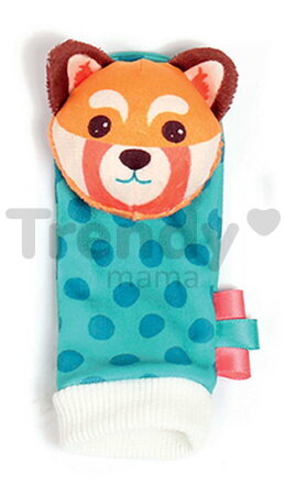 Hrkálky na ruky a nohy Feet's and Hand's Rattles Ludi na suchý zips 4 kusy od 0 mes LU30102