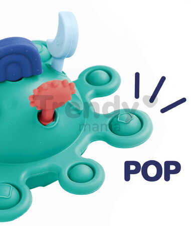 Hrkálka s hryzátkom Zippy Toy Ludi zo silikónu od 10 mes LU30131