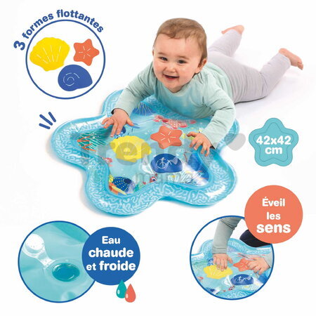 Hracia podložka s vodou Hviezda Water Mat Ludi pre hru na brušku od 10 mes