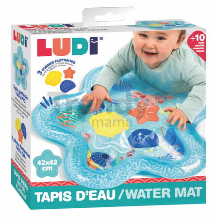 Hracia podložka s vodou Hviezda Water Mat Ludi pre hru na brušku od 10 mes