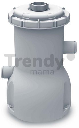 Bazén s filtráciou Stone pool Exit Toys kruhový oceľová konštrukcia 360*122 cm šedý od 6 rokov
