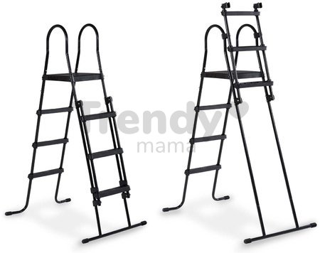 Bazén s filtráciou Wood pool Exit Toys kruhový oceľová konštrukcia 360*122 cm hnedý od 6 rokov