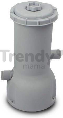 Bazén s filtráciou Black Leather pool Exit Toys kruhový oceľová konštrukcia 427*122 cm čierny od 6 rokov
