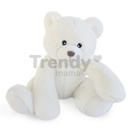 Plyšový medvedík Ours Oscar Ivory Histoire d’ Ours biely 35 cm od 0 mes