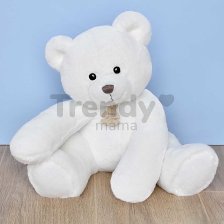 Plyšový medvedík Ours Oscar Ivory Histoire d’ Ours biely 35 cm od 0 mes