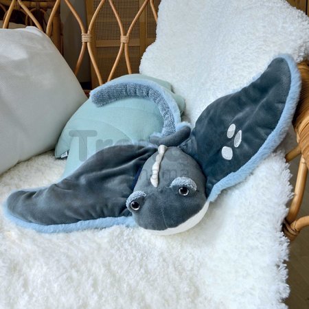 Plyšová raja Manta Ray Marine Treasure Histoire d’ Ours sivá 50*40 cm od 0 mes