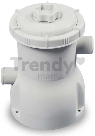 Bazén s krytom a filtráciou Stone pool Exit Toys kruhový oceľová konštrukcia 300*76 cm šedý od 6 rokov