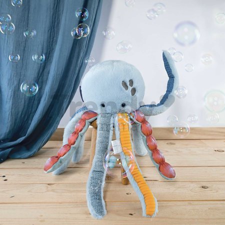 Plyšová medúza Jellyfish Marine Treasure Histoire d’ Ours modrá 60*30 cm od 0 mes