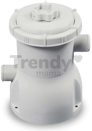 Bazén so strieškou a filtráciou Stone pool Exit Toys kruhový oceľová konštrukcia 244*76 cm šedý od 6 rokov
