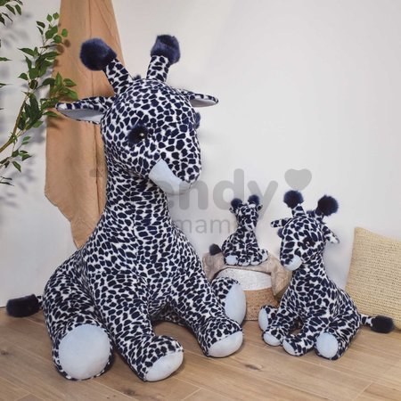 Plyšová žirafa Lisi the Blue Giraffe Histoire d’ Ours modrá 50 cm od 0 mes