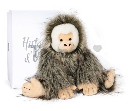 Plyšová opička Monkey Histoire d’ Ours v darčekovom balení hnedá 45 cm od 0 mes