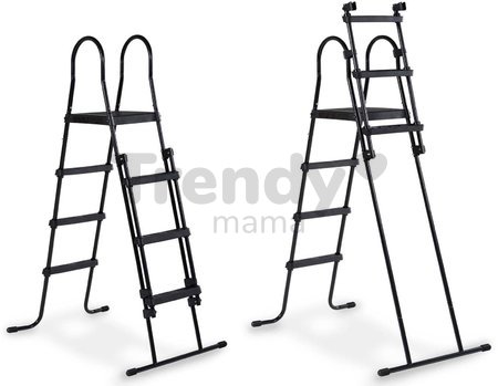 Bazén s krytom a pieskovou filtráciou Wood pool Exit Toys kruhový oceľová konštrukcia 360*122 cm hnedý od 6 rokov