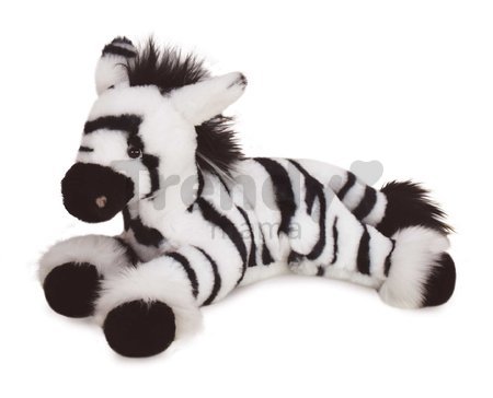 Plyšová zebra Zephir the Zebra Histoire d’ Ours v darčekovom balení čierno-biela 25 cm od 0 mes