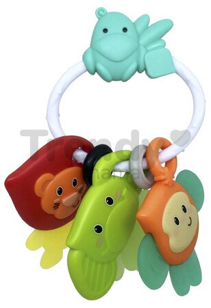Hrkálka s hryzátkom Safari Teething Pals Infantino od 0 mes