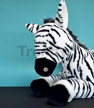 Plyšová zebra Zephir the Zebra Histoire d’ Ours čierno-biela 50 cm od 0 mes
