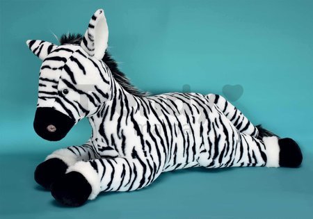 Plyšová zebra Zephir the Zebra Histoire d’ Ours čierno-biela 50 cm od 0 mes