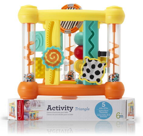 Hrací pult Activity Triangle Infantino s rôznymi aktivitamu od 6 mes INF306161-02