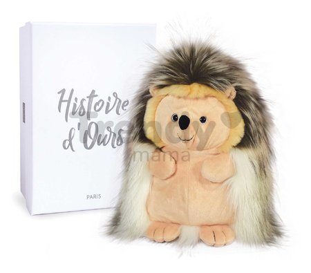 Plyšový ježko Hedgehog Histoire d’ Ours v darčekovom balení hnedý 30 cm od 0 mes
