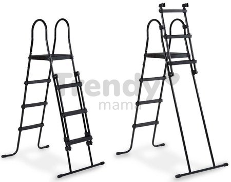 Bazén s krytom pieskovou filtráciou a tepelným čerpadlom Wood pool Exit Toys kruhový oceľová konštrukcia 360*122 cm hnedý od 6 rokov