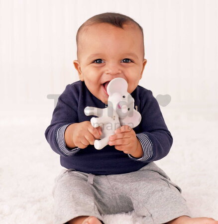 Hryzátko Slon Squeeze & Teethe Elephant Infantino z prírodného kaučuku od 0 mes
