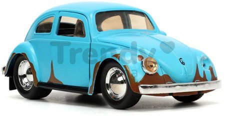 Autíčko s figúrkou Lilo & Stitch VW Beetle 1959 Jada kovové dĺžka 12,7 cm 1:32