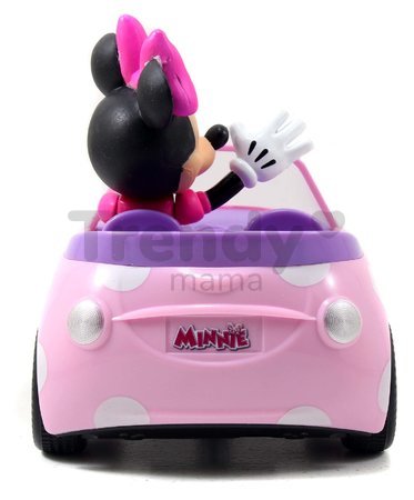 Autíčko na diaľkové ovládanie RC Minnie Roadster Jada ružové dĺžka 19 cm